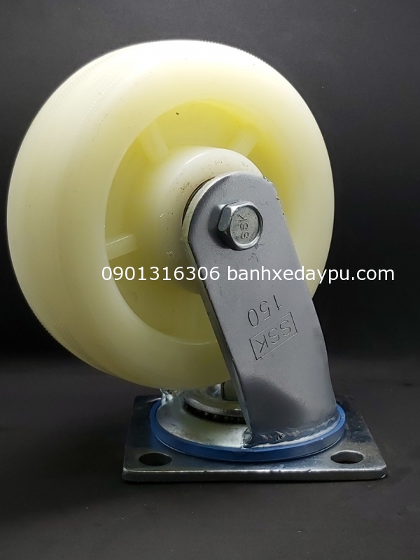 Bánh Xe Đẩy nhựa PA-Nylon 5in SSK 125x32 TRUNG ĐẠT